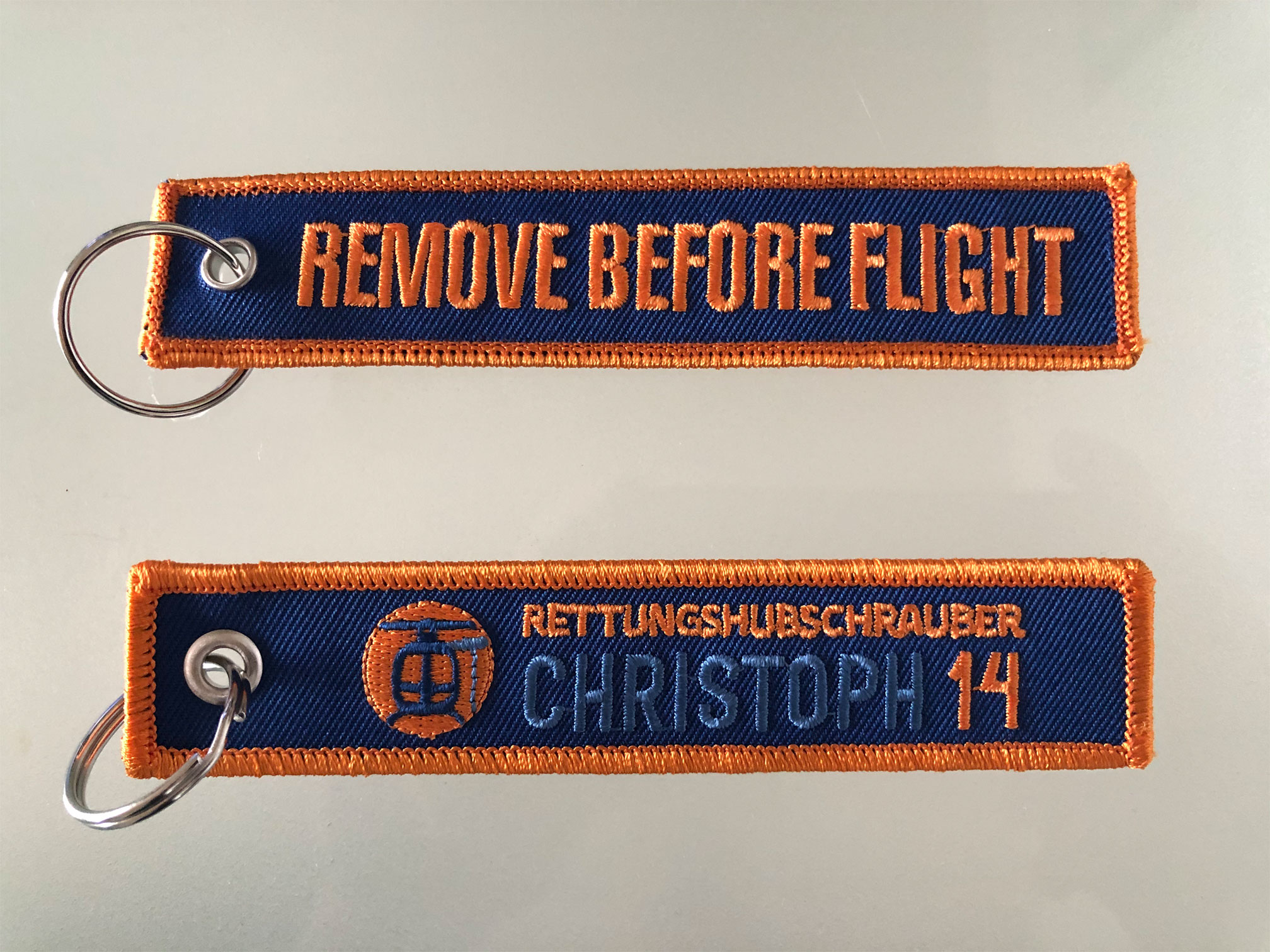 Rettungshubschrauber Schlüsselanhänger